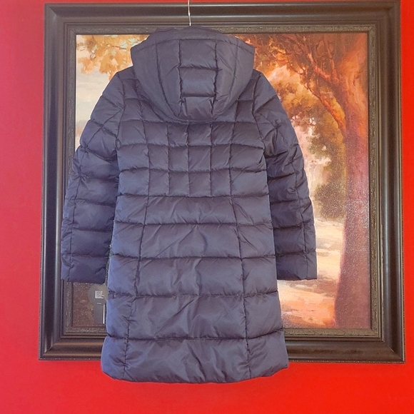 Sold. Tahari Mystic Blue Brooklyn Puffer Coat Winter jacket sz Small $240 NEW - Picture 11 of 11
